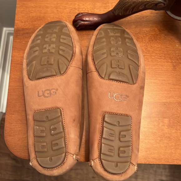 UGG Milana Chestnut leather loafer, size 6.5. - Picture 7 of 9